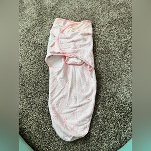 Baby girl Velcro swaddle